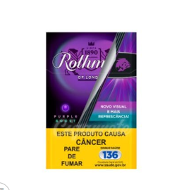 ROTHMANS PURPLE BOOST BOX  PCT C/10 CARTEIRA